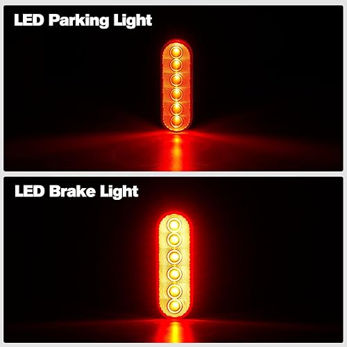 Miniatura 6 de A & UTV PRO Luz trasera LED para Can Am DefenderDefender MAX HD5 HD8 HD10 2016-2020, luz de rotura UTV, luz de marcha atrás, accesorios de montaje