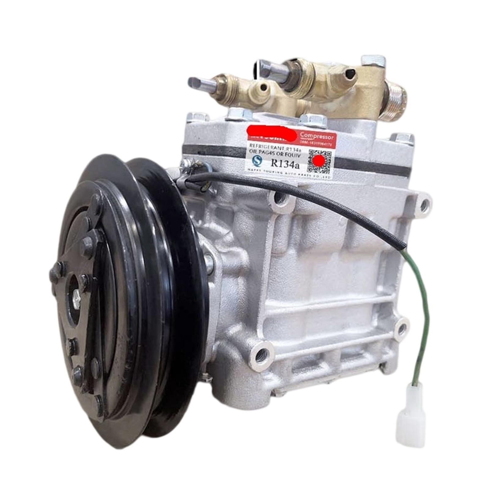 AC Air Conditioner Compressor,Compatible for Mitsubishi,Bus Refrigerator Frozen Frozing Truck R404A CR2211L-A R2211L 24V，Car AC Compressor