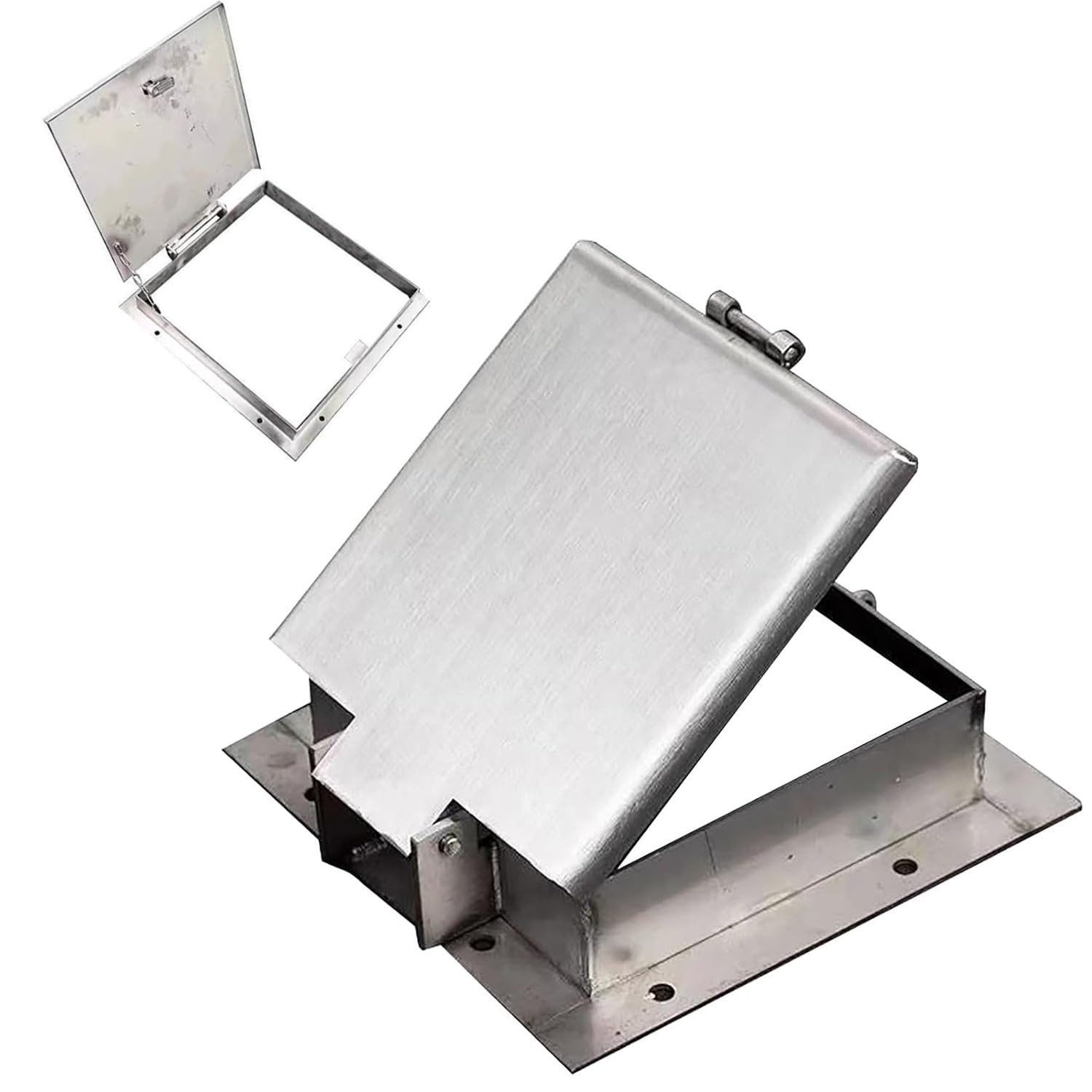 Tapa de registro acero inoxidable con cerradura