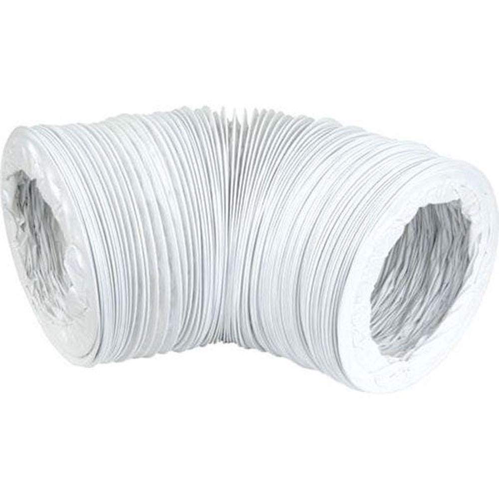 Manrose_ White Manrose 10253 150Mm 6Inch Pvc Flexible Ducting 1M -.