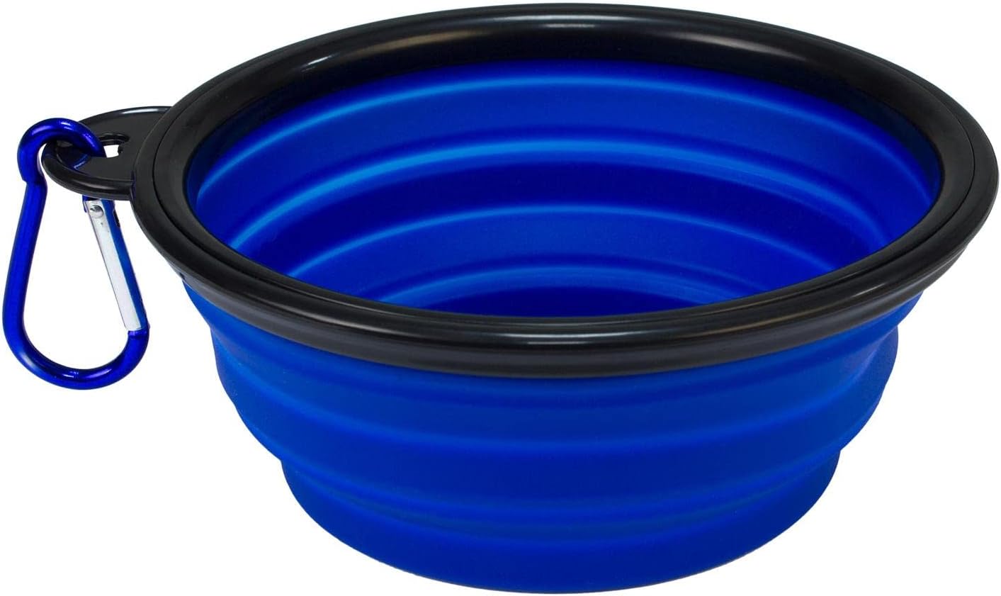 Arquivet Pet Feeder and Feeder for Dogs and Cats - Silicone Pet Feeder - Blue - Travel Feeder for Dogs and Cats - 13 x 5 cm