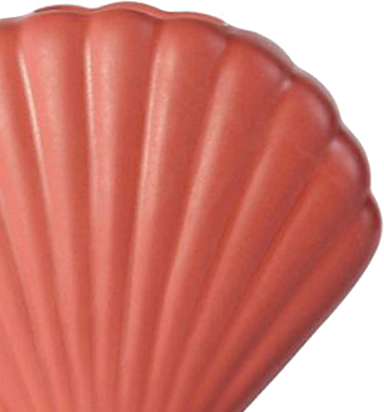 Shell Shape Vase, Ceramic Vase, Ceramic Flower Vases for Modern Home Decor, Indoor Planter Plant Pot, Home Decoration Art Decor - S Dark pink