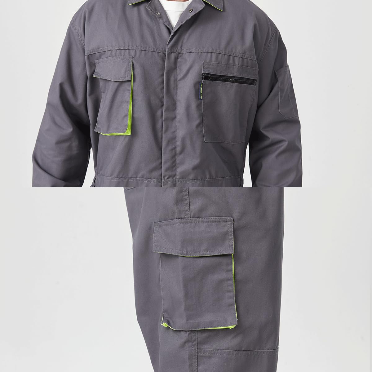 Monos de Trabajo Hombre Mono de Mecanico Carpintero Mono Taller Buzo de Trabajo