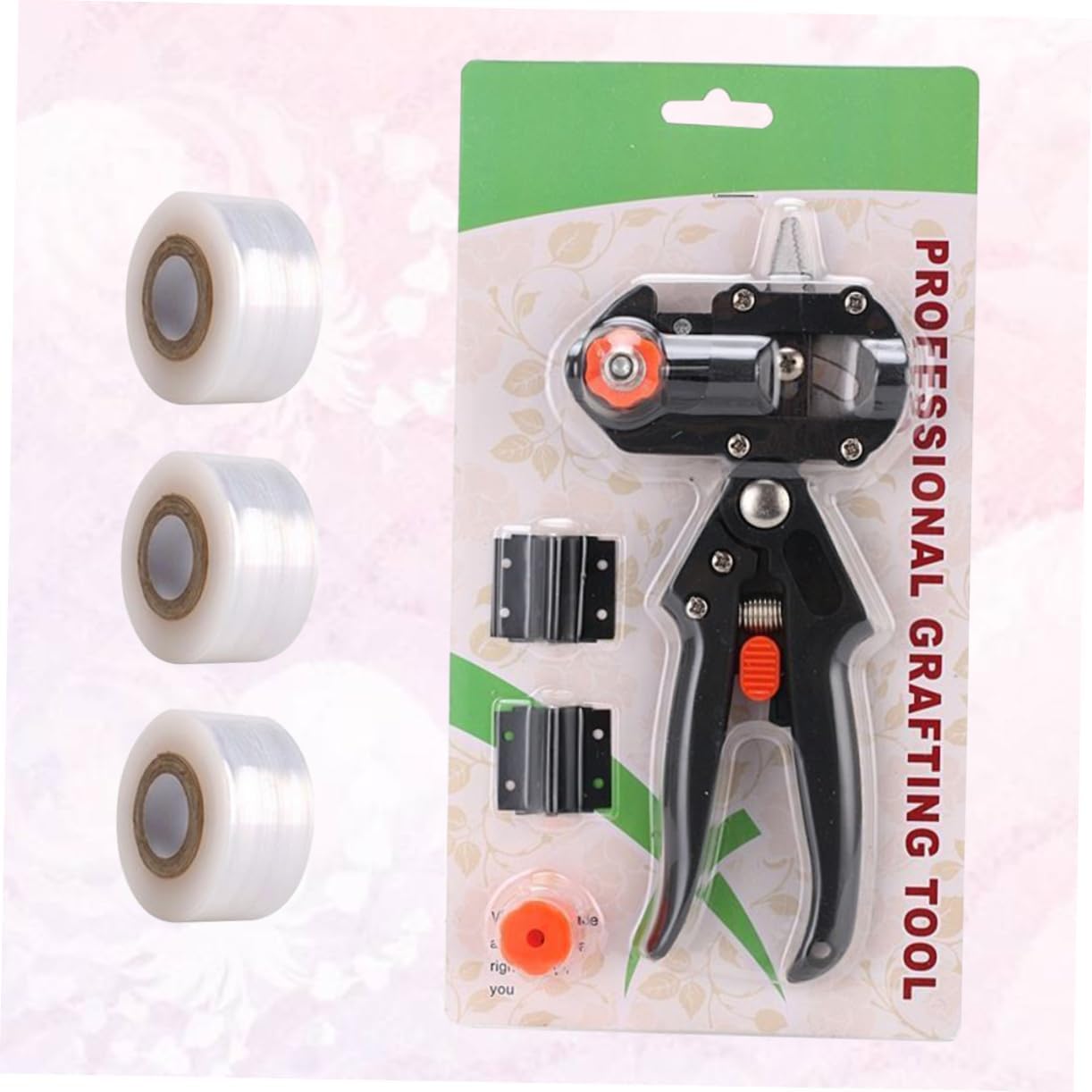 Garneck 3pcs Grafting Shears Scissor Multi Function Bud Cutter for Fruit Trees Style Gardening Tools with Tapes Durable and Easy to Use Pruner for Efficient Plant Maintenance