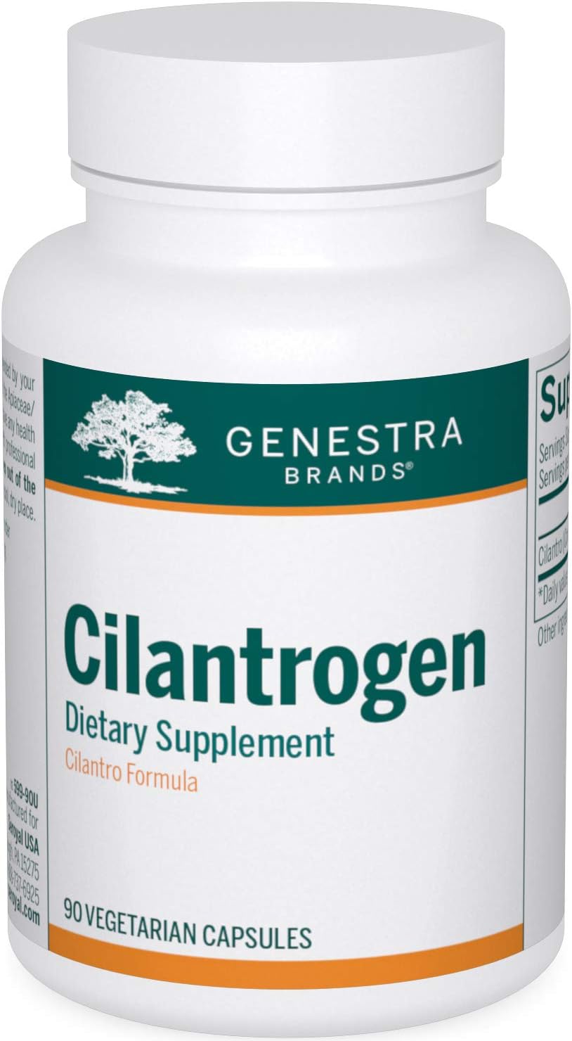 Genestra Brands Cilantrogen | Cilantro Supplement to Promote Intestinal Comfort* | 90 Capsules