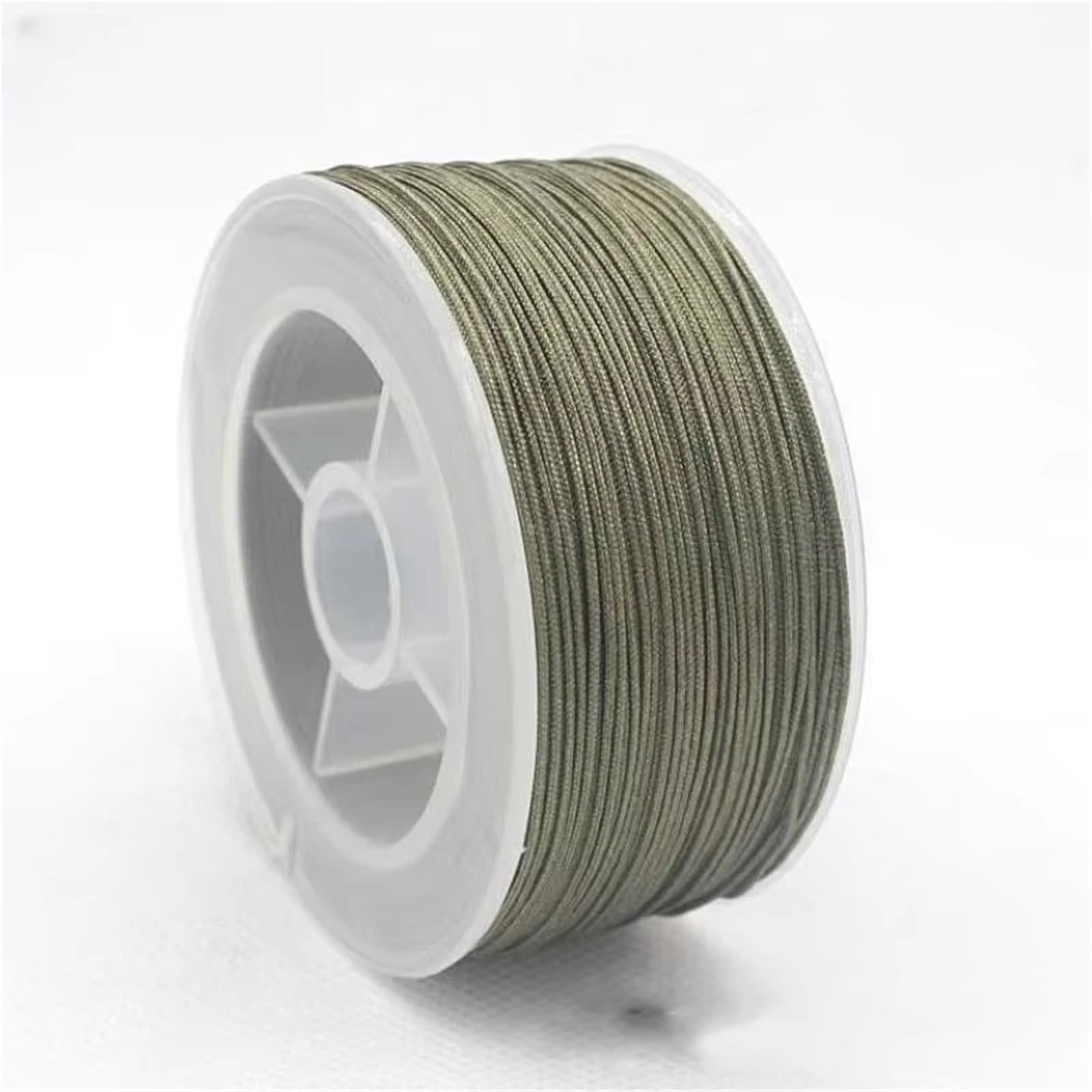 Elastic String for Bracelets 10Roll for BraceletsNylon Cord Chinese Knot Macrame Rope Bracelet Braided Tassels Beading Thread DIY Jewelry Accessories(Wachin,1.0mm 35m)