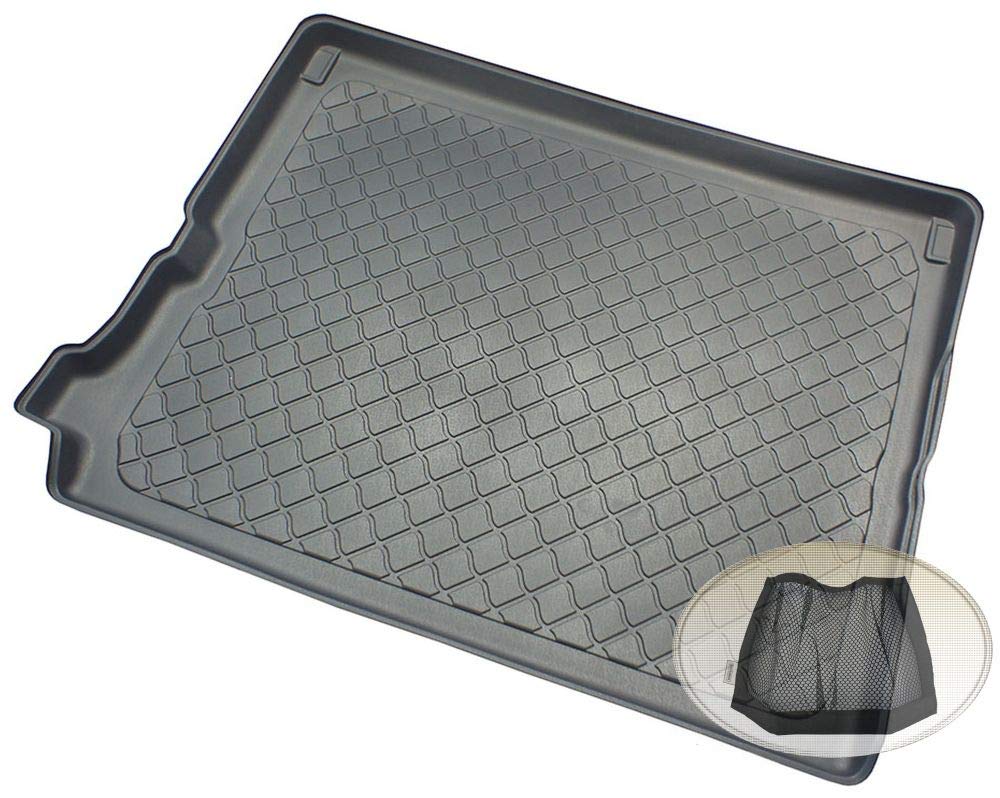 Z3290897 Gummierte Kofferraumwanne fahrzeugspezifisch + Klett-Organizer (Laderaumwanne, Kofferraummatte)