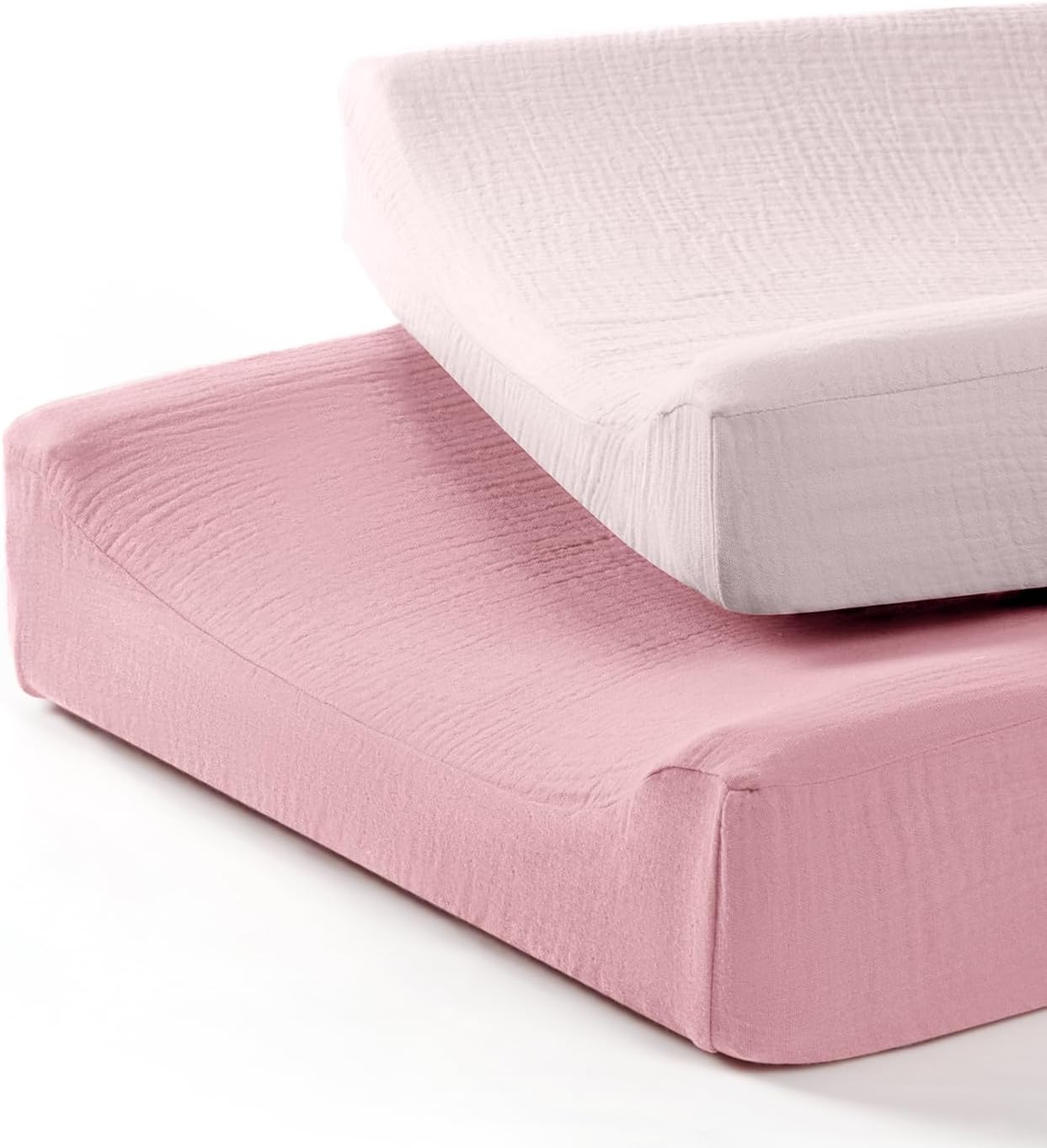 Muslin Crib Sheets & Muslin Changing Pad Covers