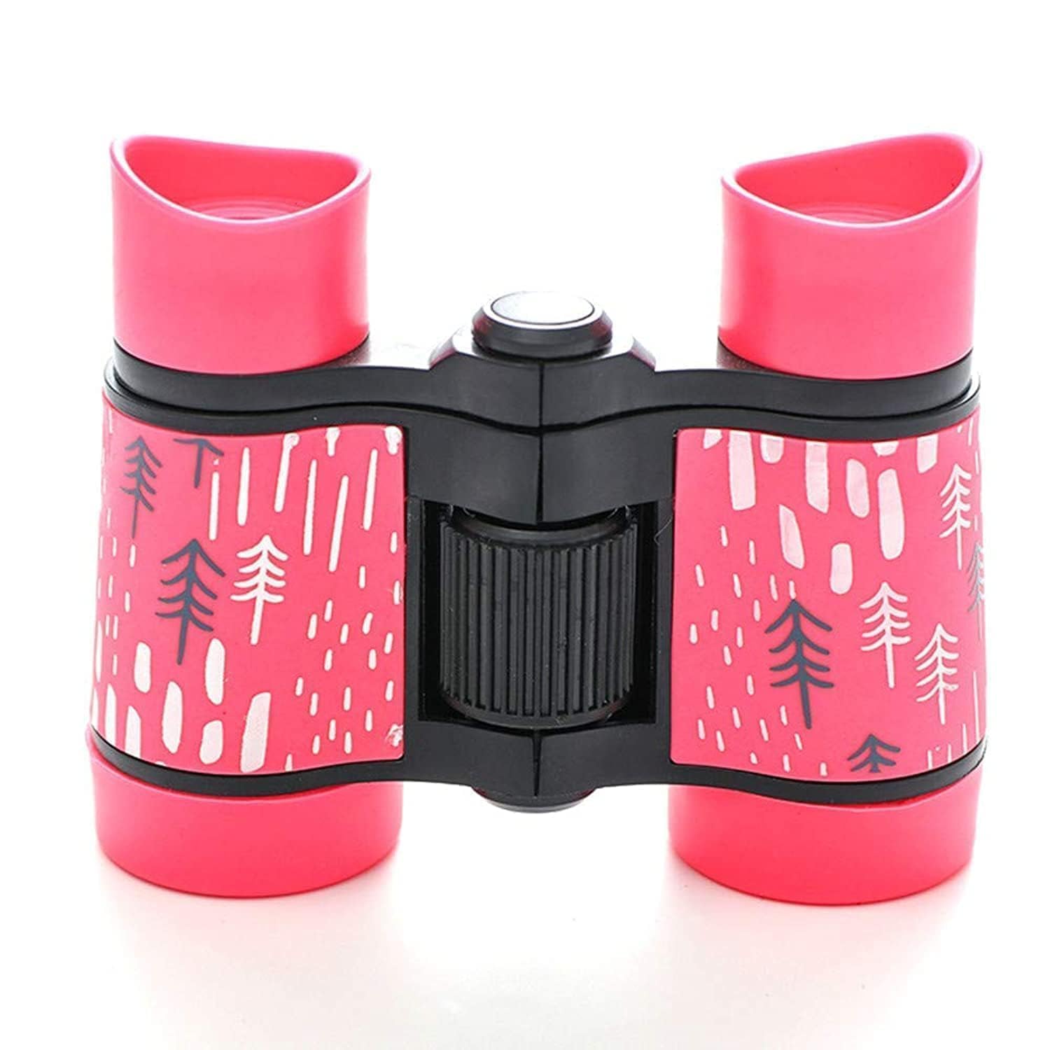 Khazna Binoculars for Kids High Resolution - Compact High Power Kids Binoculars for Bird Watching, Hiking, Outdoor Games, Camping Gear, Learning, Outside Play, Boys & Girls Gift (pink)