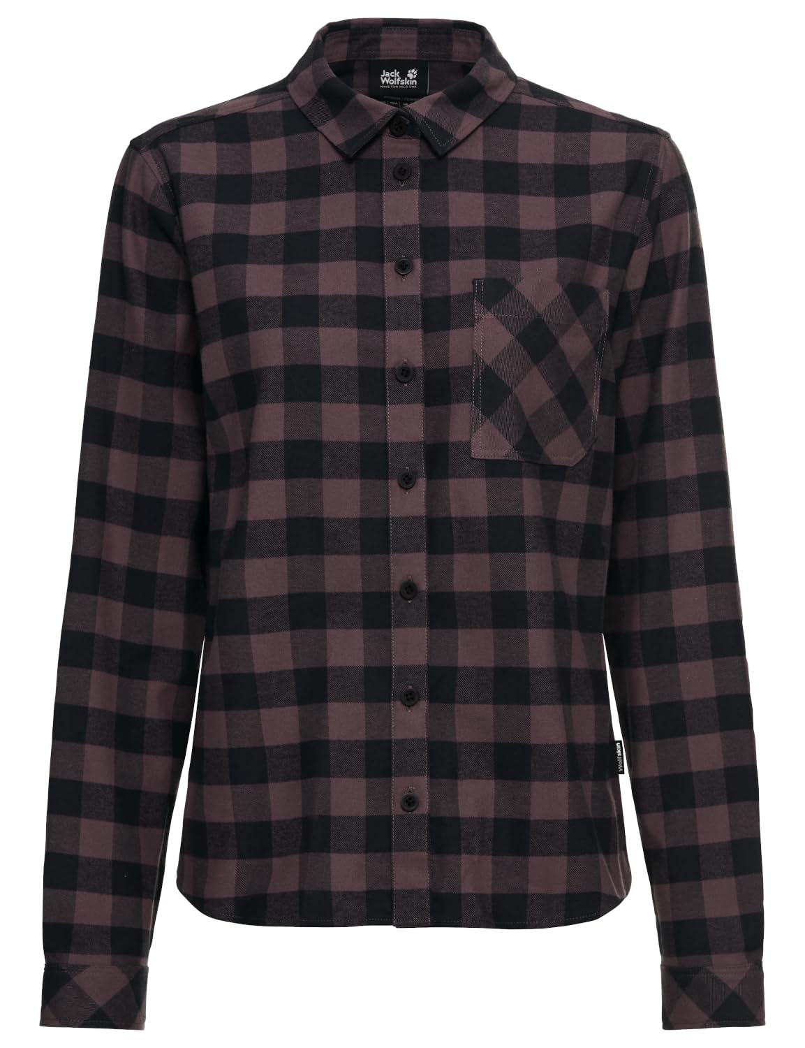 Jack Wolfskin Bluzka Kobiety Lite Flannel Shirt W