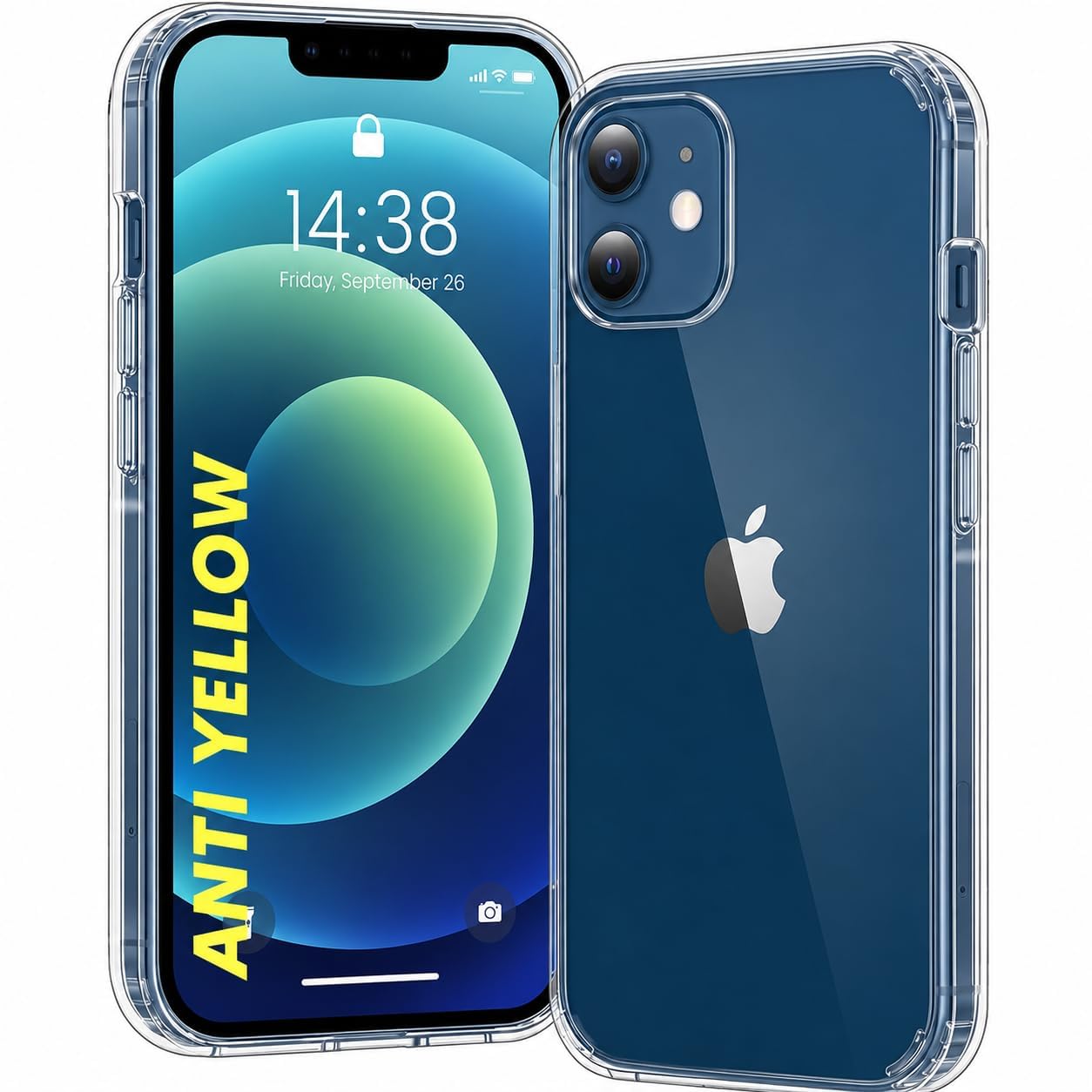 DIZORO® Crystal Clear Compatible with iPhone 18 Pro / 17 Pro Case with Anti-Yellow Shockproof Transparent Cover — Amazon image 11