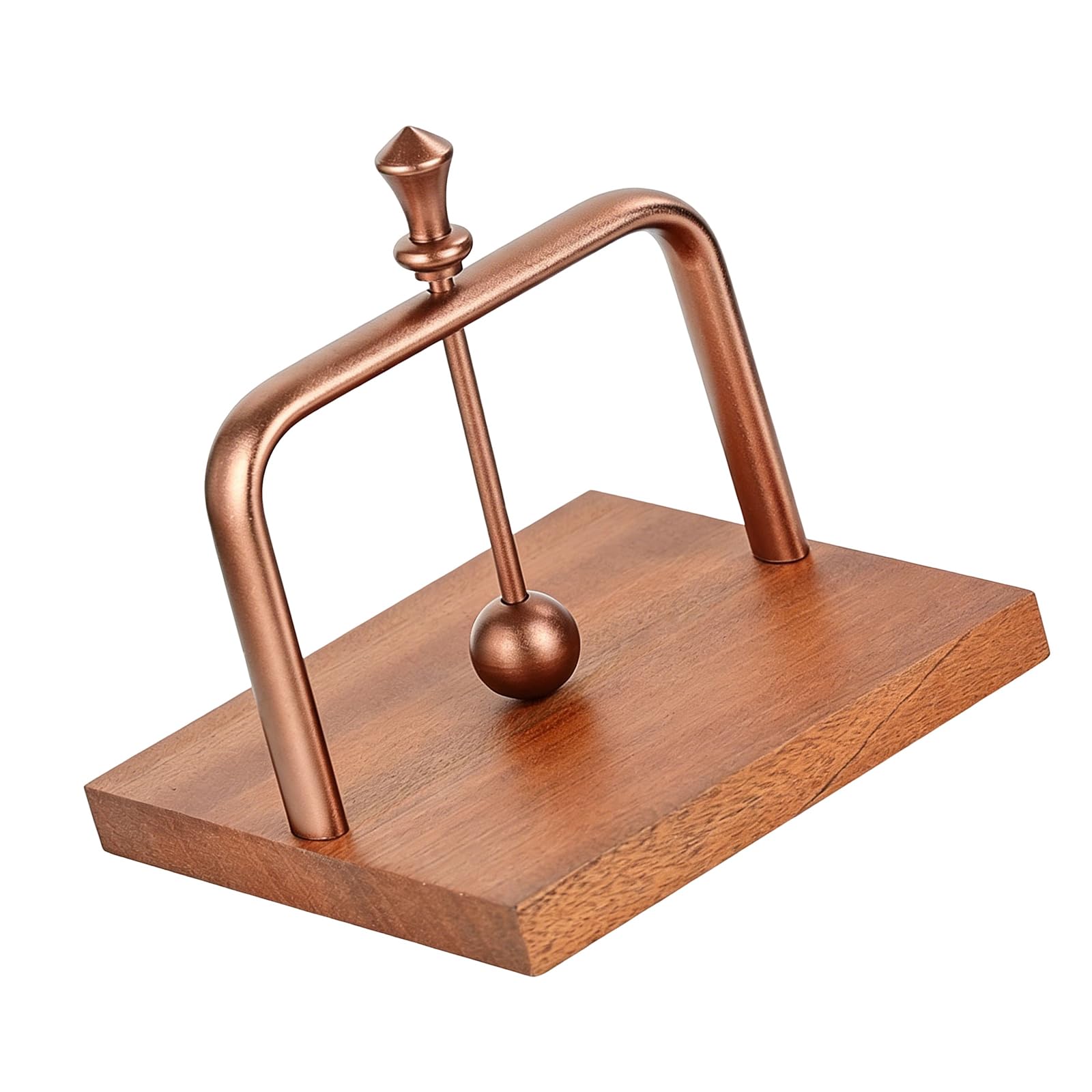 Nucelit Aluminum and Wood Napkin Holder Holds Standard Square and Cocktail Napkins Securely Tabletop Napkin Storage