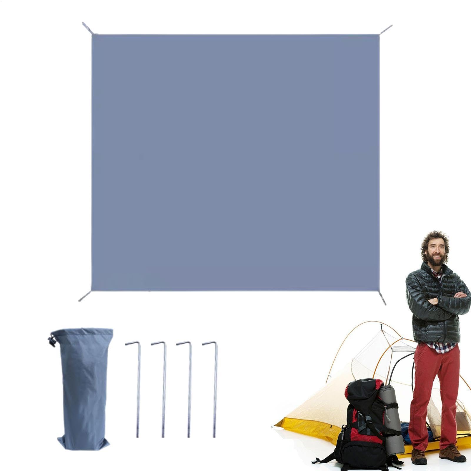 Generisch Bâche de camping imperméable - Tapis de sol robuste