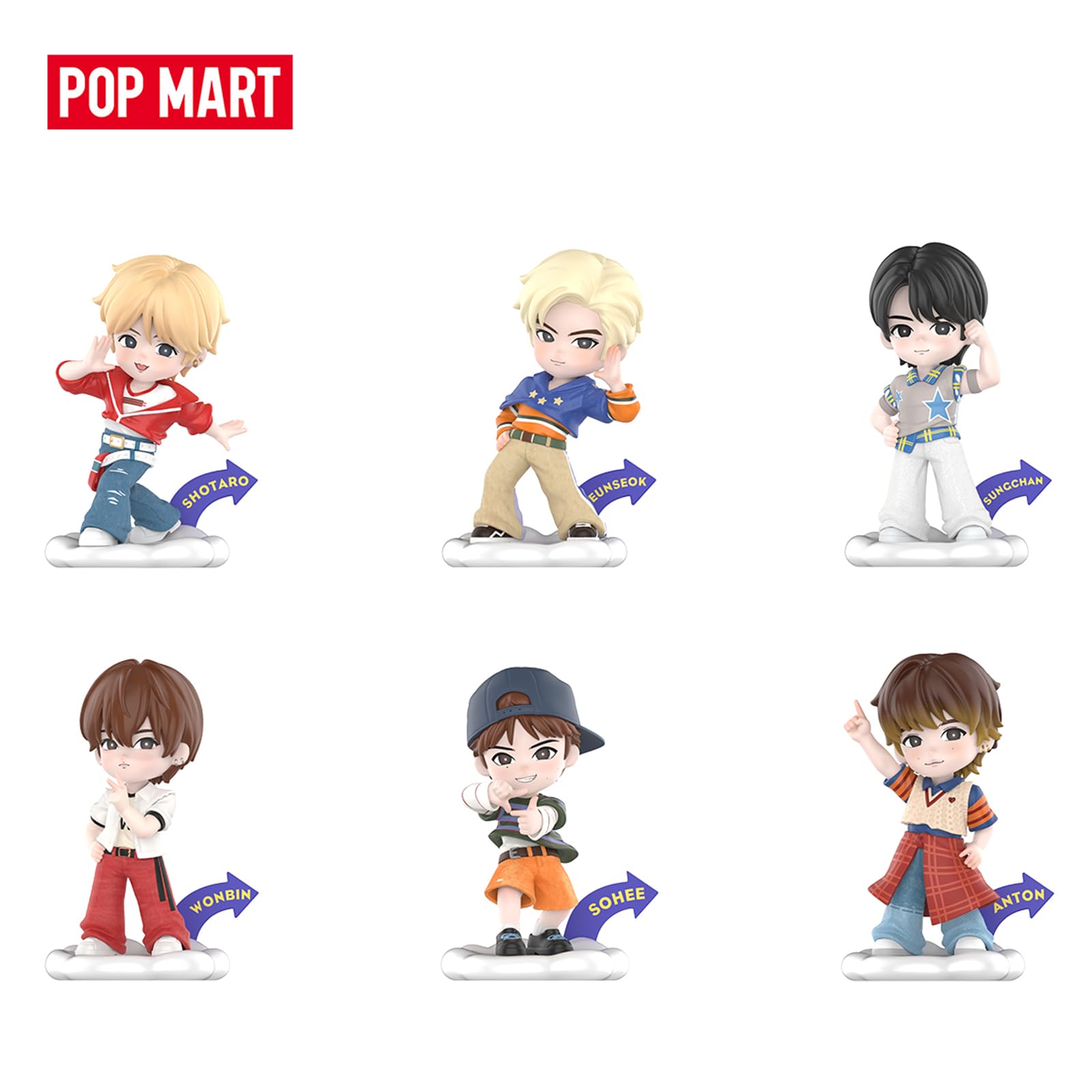 Amazon.co.jp: 【POP MART 公式ストア】RIIZE Memorable Picksシリーズ