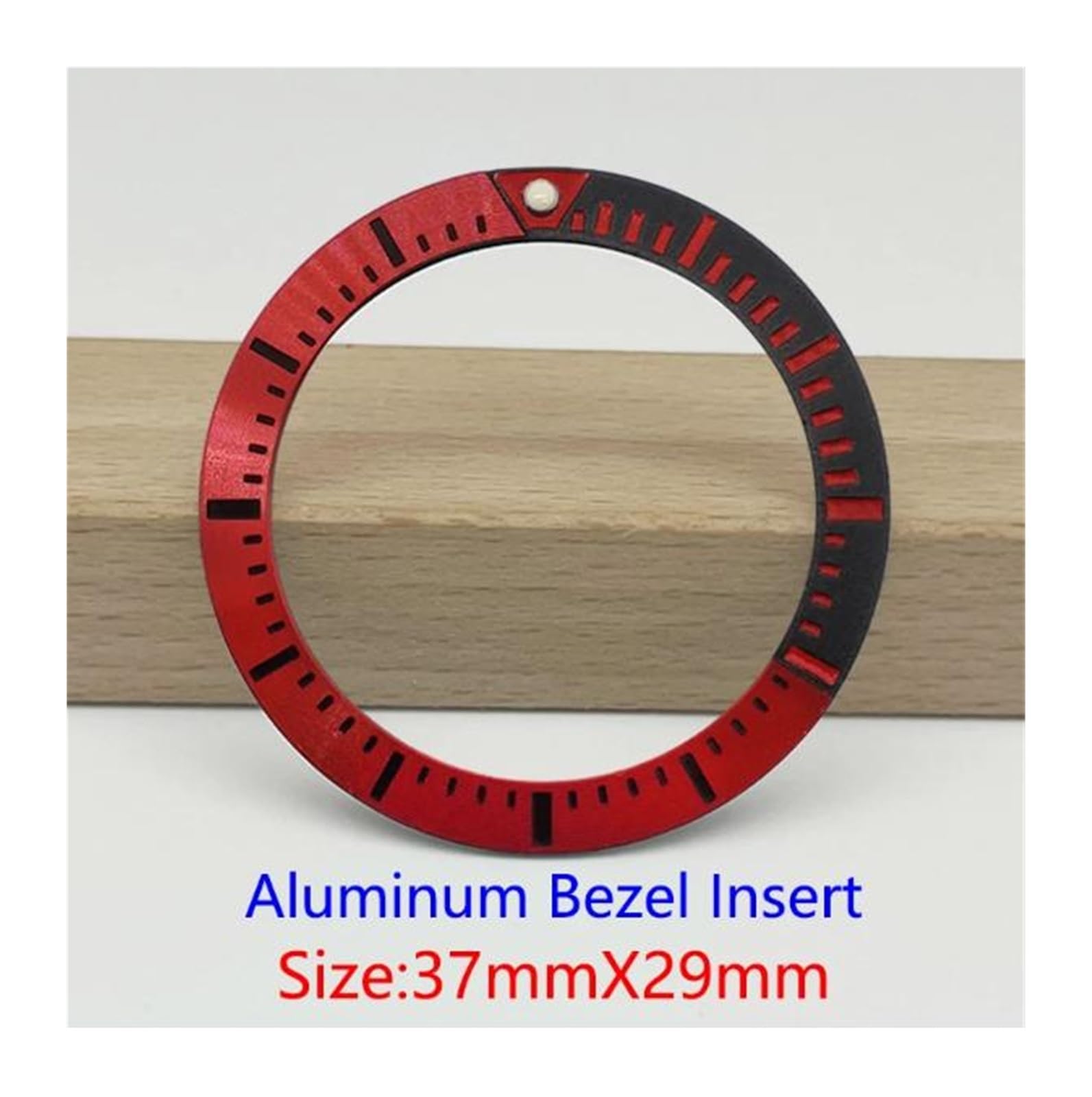 37 mm x 29 mm aluminiowa ramka wkładka do zegarka akcesoria do pierścieni modyfikacyjnych