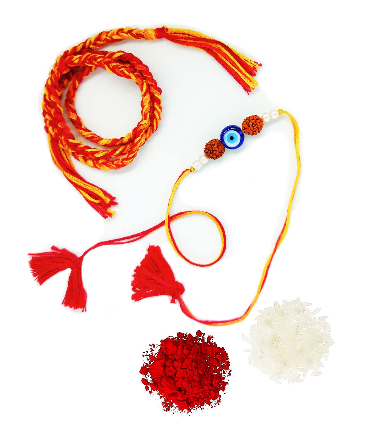 See full amazon price history chart for Kaushey loom & craft Organic Cotton Kalava Mouli Rudraksha Rakhi for Brother with Roli Chawal | Men Rakshabandan Gifts from Sister (Set of 2 pc) (Evil Eye) Kaushey loom & craft Organic Cotton Kalava Mouli Rudraksha Rakhi for Brother with Roli Chawal | Men Rakshabandan Gifts from Sister (Set of 2 pc) (Evil Eye) (B0CD1KXNH7) Amazon Price History, Amazon Price Tracker