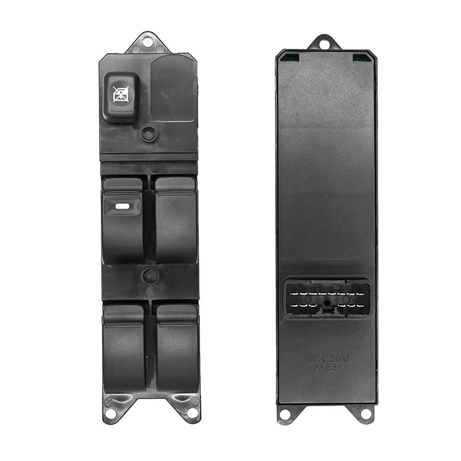Przełącznik Przycisku Podnośnika Szyby Dla Mitsubishi L200 1996-2007 Elektryczny Podnośnik Szyby Samochodowej Przełącznik Podnośnika Przycisk Akcesoria MR732119