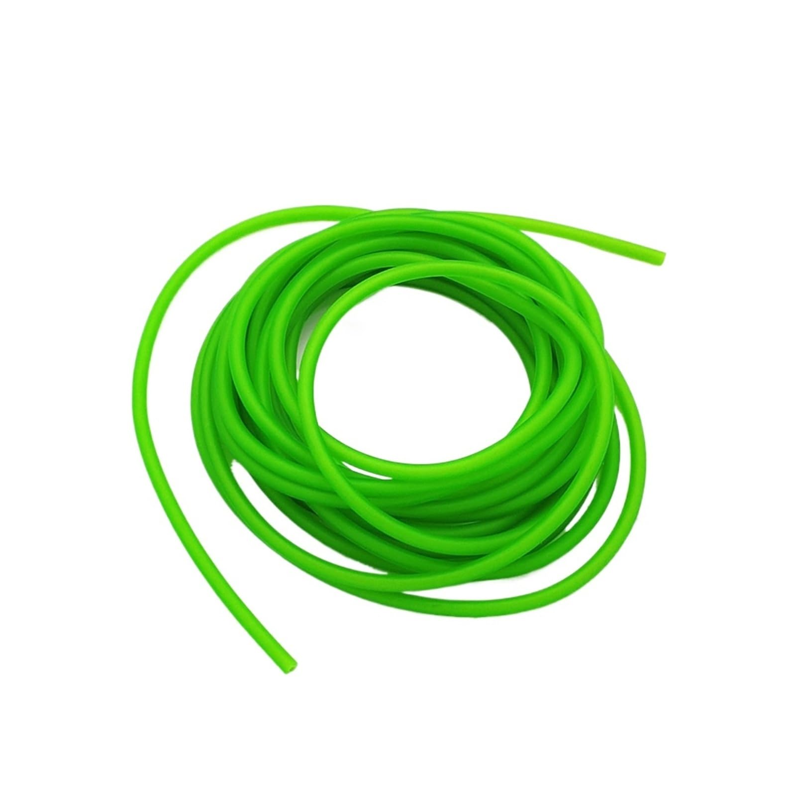 Rubber Tubing 1PCS 5m Black Antifreeze Rubber Latex Tube 1632/1745/2050/3060 for Slingshot Outdoor Catapult Hunting Accessories Hose(Fluore Green 1842 5m)