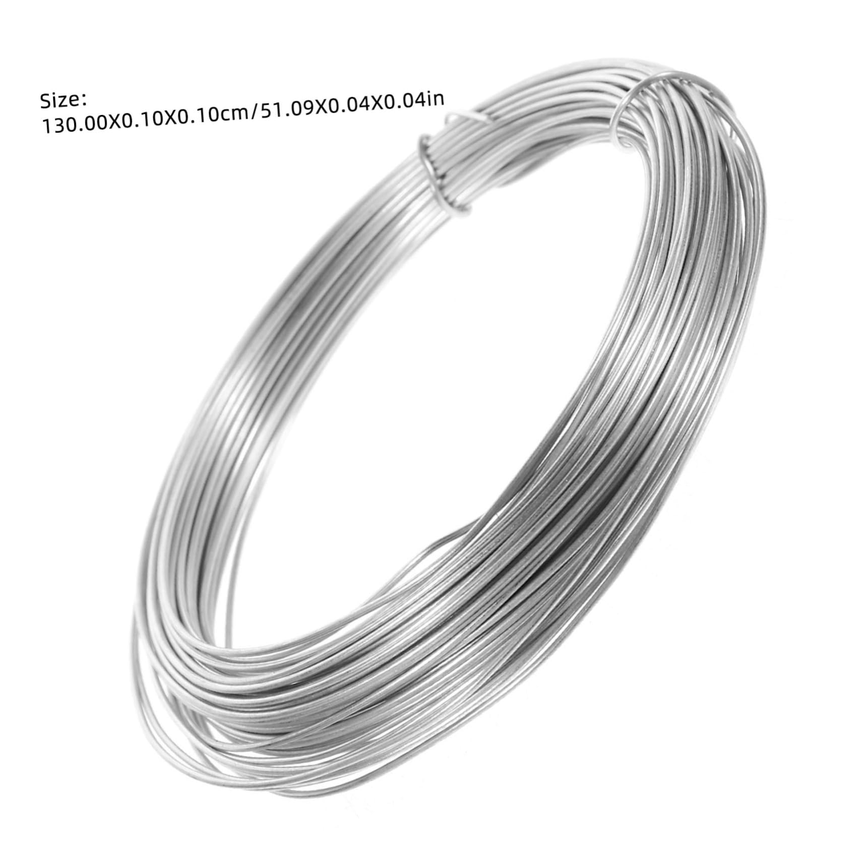 Uonlytech Floral Wire 1 Roll Tie Wire for Christmas Wreath Making DIY Flower Decorations