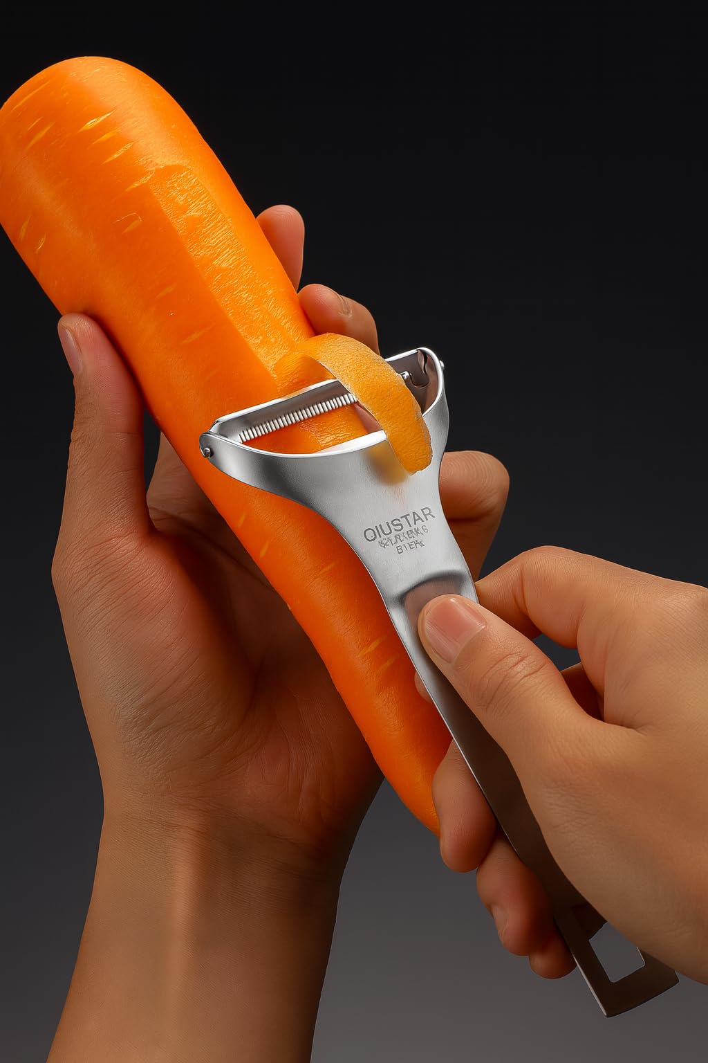 Top Chef Pro Slim Y Peeler – Slim Design for Better Control | Smooth, Effortless Peeling with Stainless Steel Blade 1