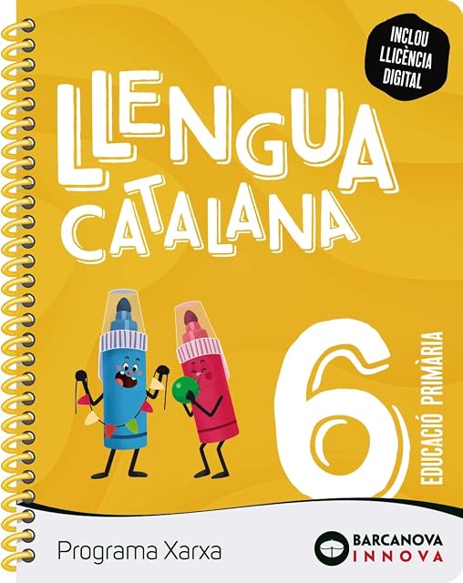 Portada de Xarxa 6º Educacion Primaria Llengua Catalana Catalunya / Illes Balears