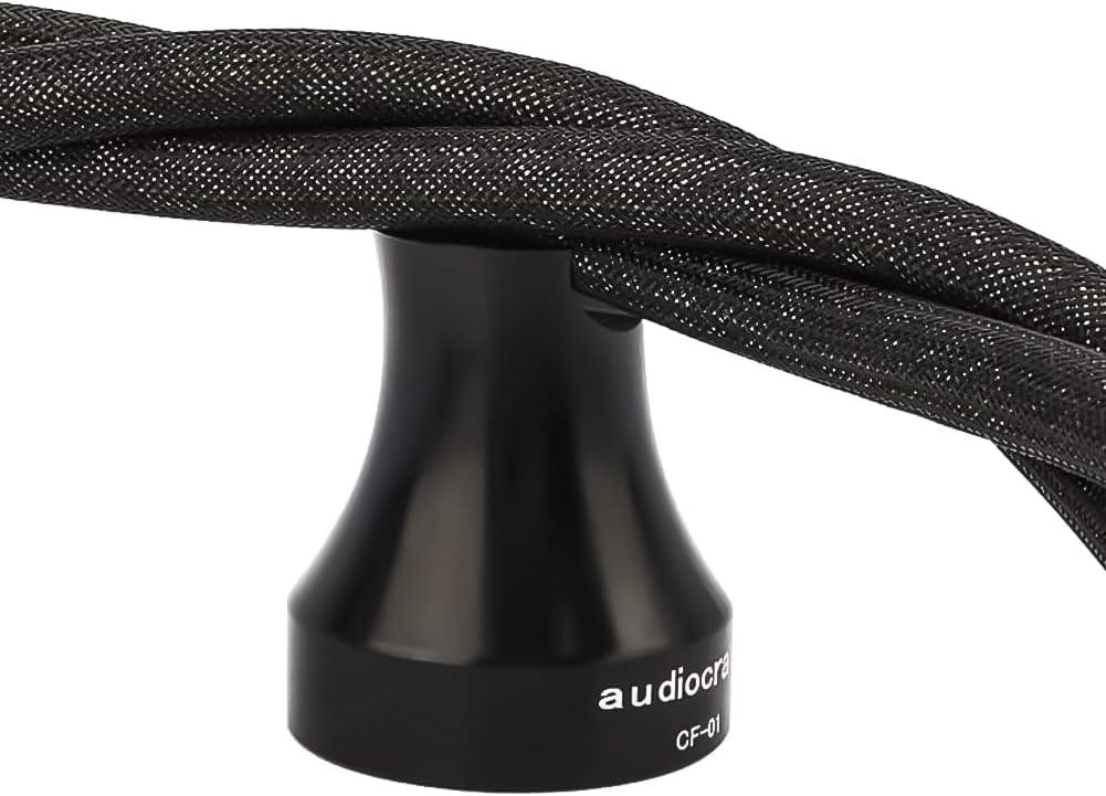 Viborg Audiocrast CF01 HiFi Cable Clamp Wire Bracket Power/Speaker Cable Riser Clip, HiFi Cable Stabilizer, Hi-End Cable Holder Crimp Trestle for Audiophiles