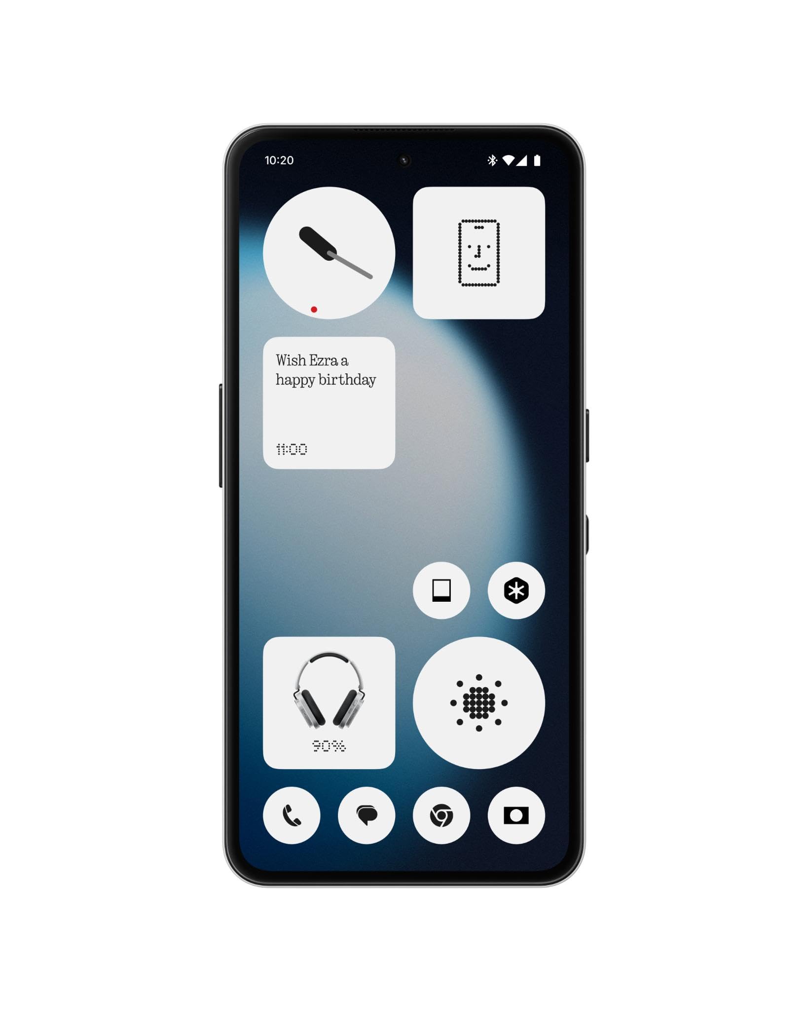 Nothing Phone (3a) Lite, 128/8 Go, blanc, 6,77" AMOLED, MediaTek Dimensity 7300 Pro 5000 mAh