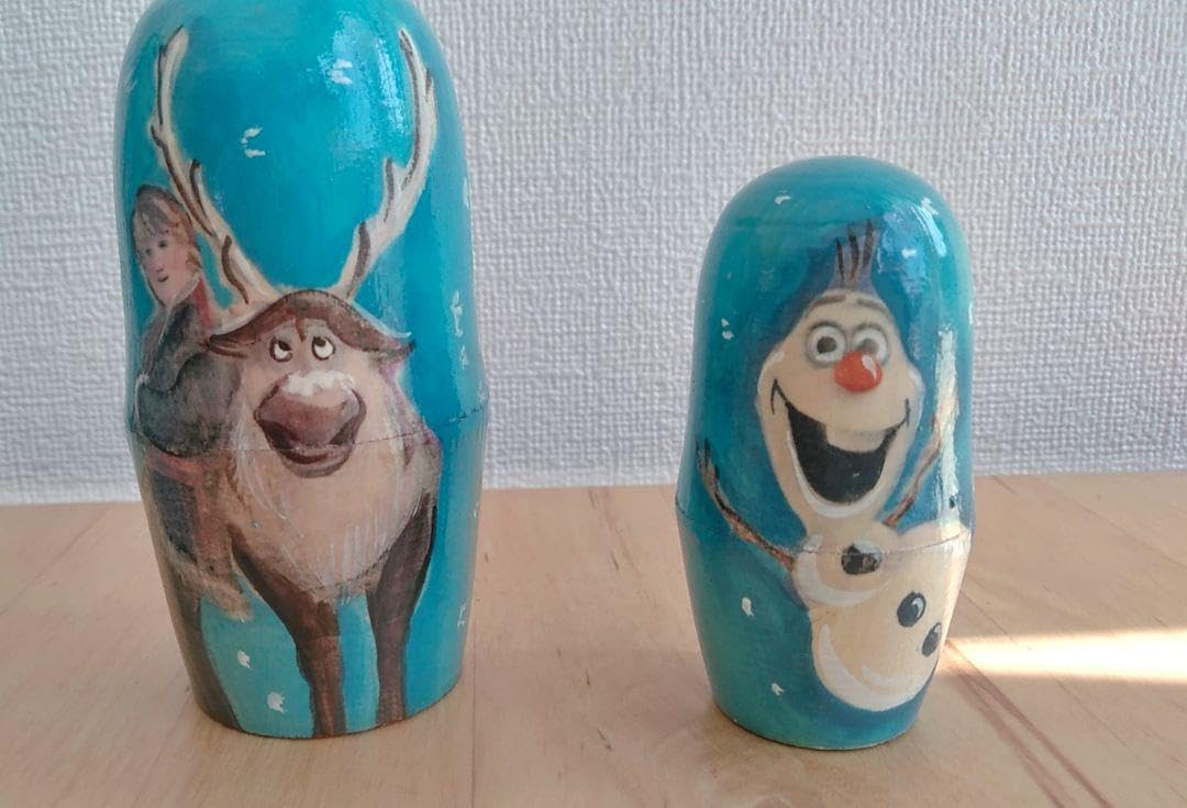 【激レア❣3/31まで】アナと雪の女王 マトリョーシカ ロシア Amazon.co.jp: 331までアナと雪の女王 マトリョーシカ ロシア : Toys