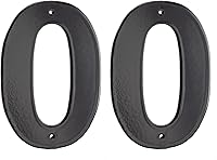 Vista 11 de Montague Metal Products - Números de casa individuales, escritos en letra Helvetica