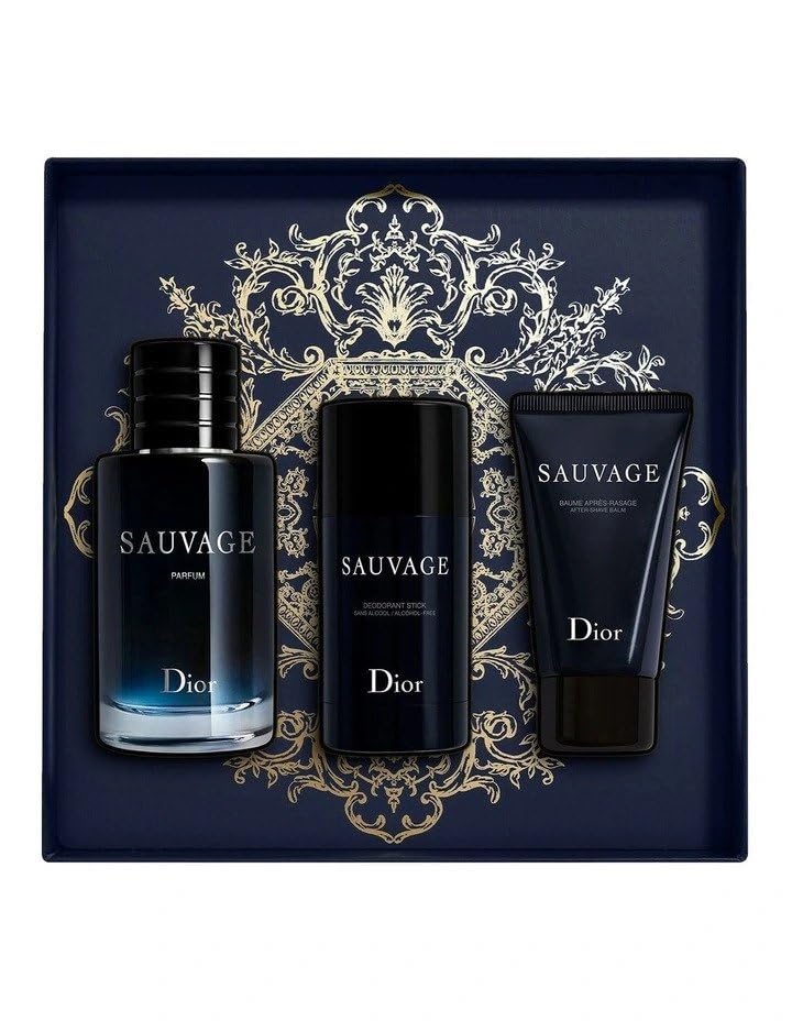 Dior Sauvage Parfum EDP 100 ml Erkek Parfüm Seti : Amazon.com.tr