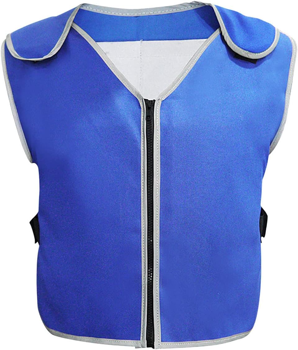 ArestorySummer Ice Cooling Vest for Men Women,PVA Waterproof Anti-heat Cooling Vest With 20 Pack Ice Pack,Personal Adjustable Cooling Cold Vest High Temperature Protective Clothing For Outdoor Sports Working