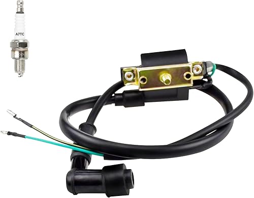 Bobina de encendido para Coolster 125cc 3050B ATV-3050B 3050 B3050A 110cc Kids 4 Quad Four Wheeler Roketa Baja Kazuma Meerkat 50cc Falcom 110cc 70cc