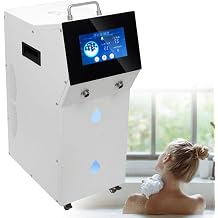 Hydrogen Bath Machine with High Purity Nano Bubble Technology for Improved Circulation and Skin Elasticity, Ideal for Home Spa Therapy