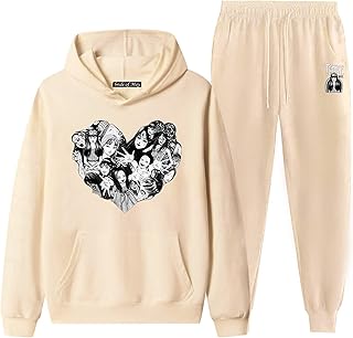 itachigo Junji Ito Tomie Kawakami Hoodie and pants 2 pices sets Men/Women Anime Print Sweatshirt Trousers Suits