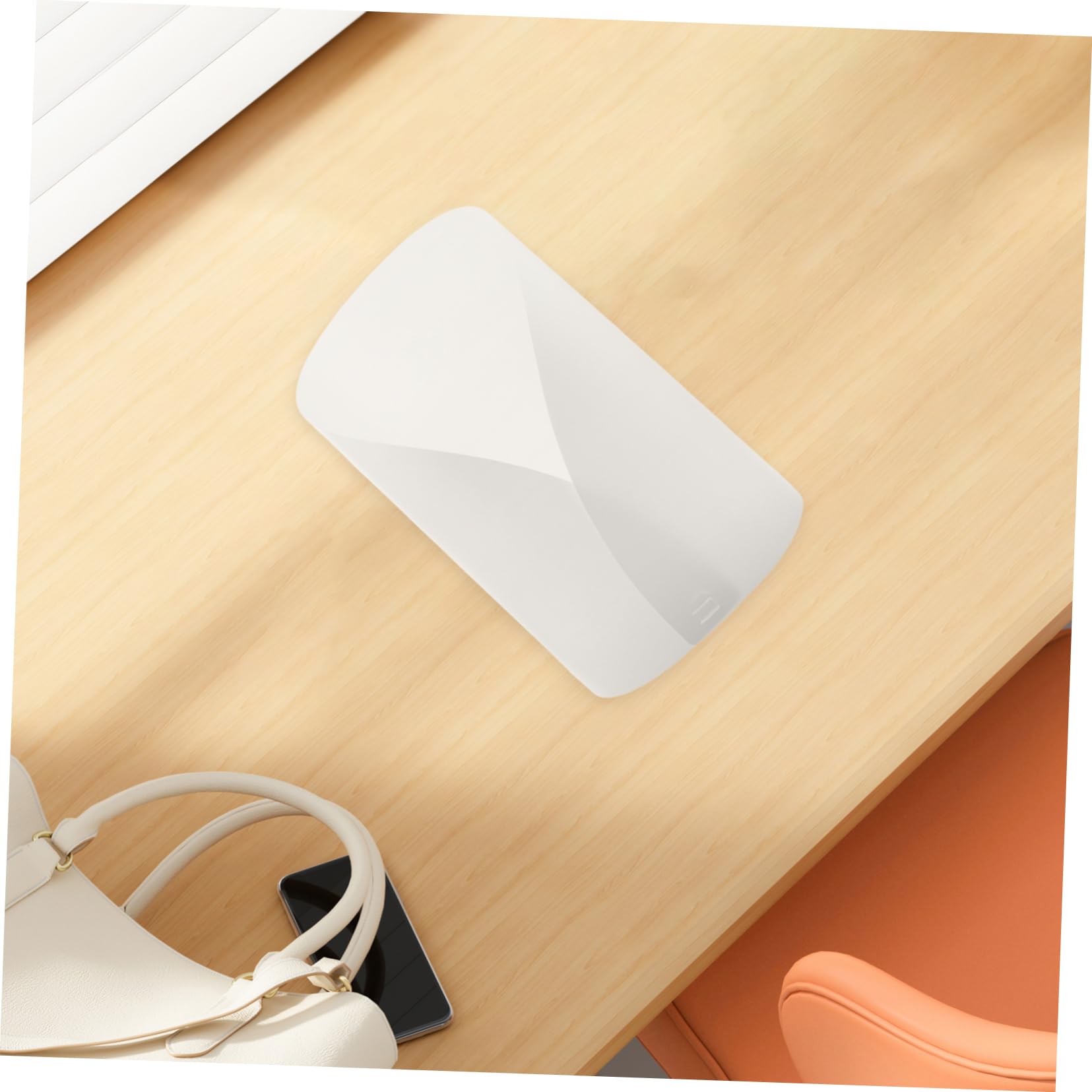 Diffuseur de Lumière pour Bijoux et Cosmétiques en Plastique Blanc, Cône Réflecteur Photo Pliable, Prévention des Fuites de Lumière pour Photographie en Déplacement