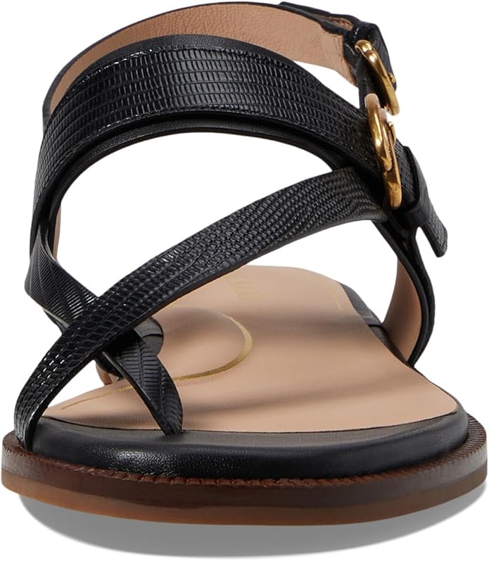 Cole Haan Women's Anica Lux Buckle Flat Sandal, Sandollar Snake Print  Leather, 2.5 UK: Amazon.co.uk: Fashion