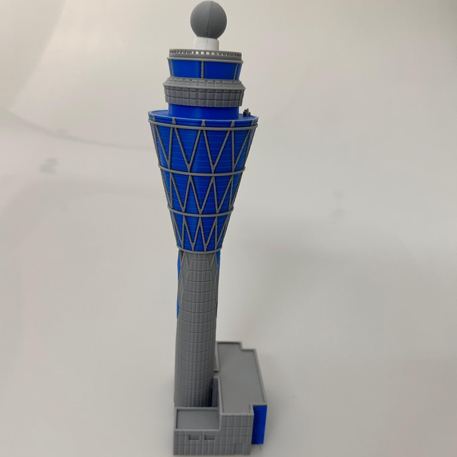 1:400 Flughafen Kontrollturm Modell, Simulations Diorama Zubehör, Dekoration