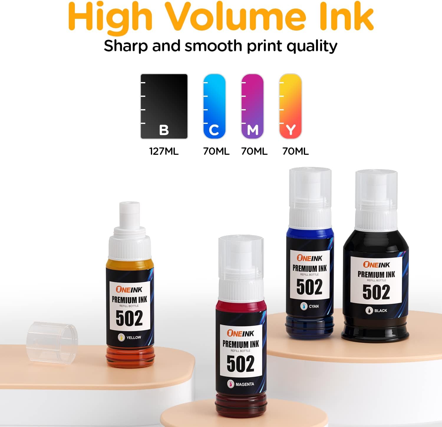 Buy ONEINK 502 Refill Ink Bottles 