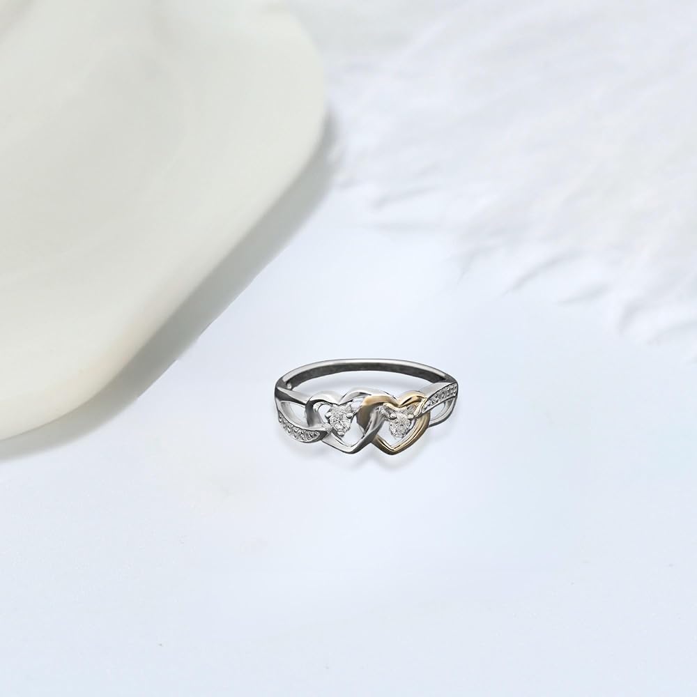 Amazon.com: Together Promise Ring for Women by Ginger Lyne