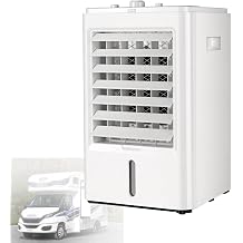 Small Air Conditioner Car Cooling Fan Evaporative Air Cooler with Remote control Touch Screen 3-Speed For Car Travel Rv Camping 12V