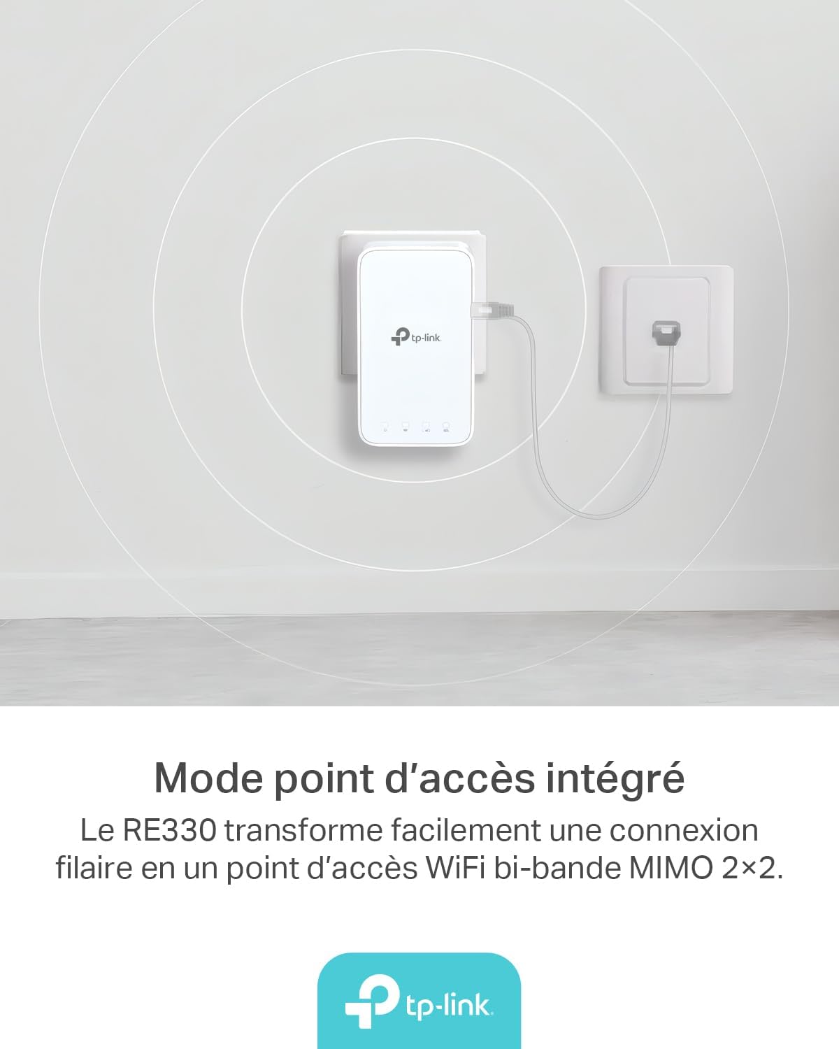 répéteur wifi ac1200 – vue détaillée