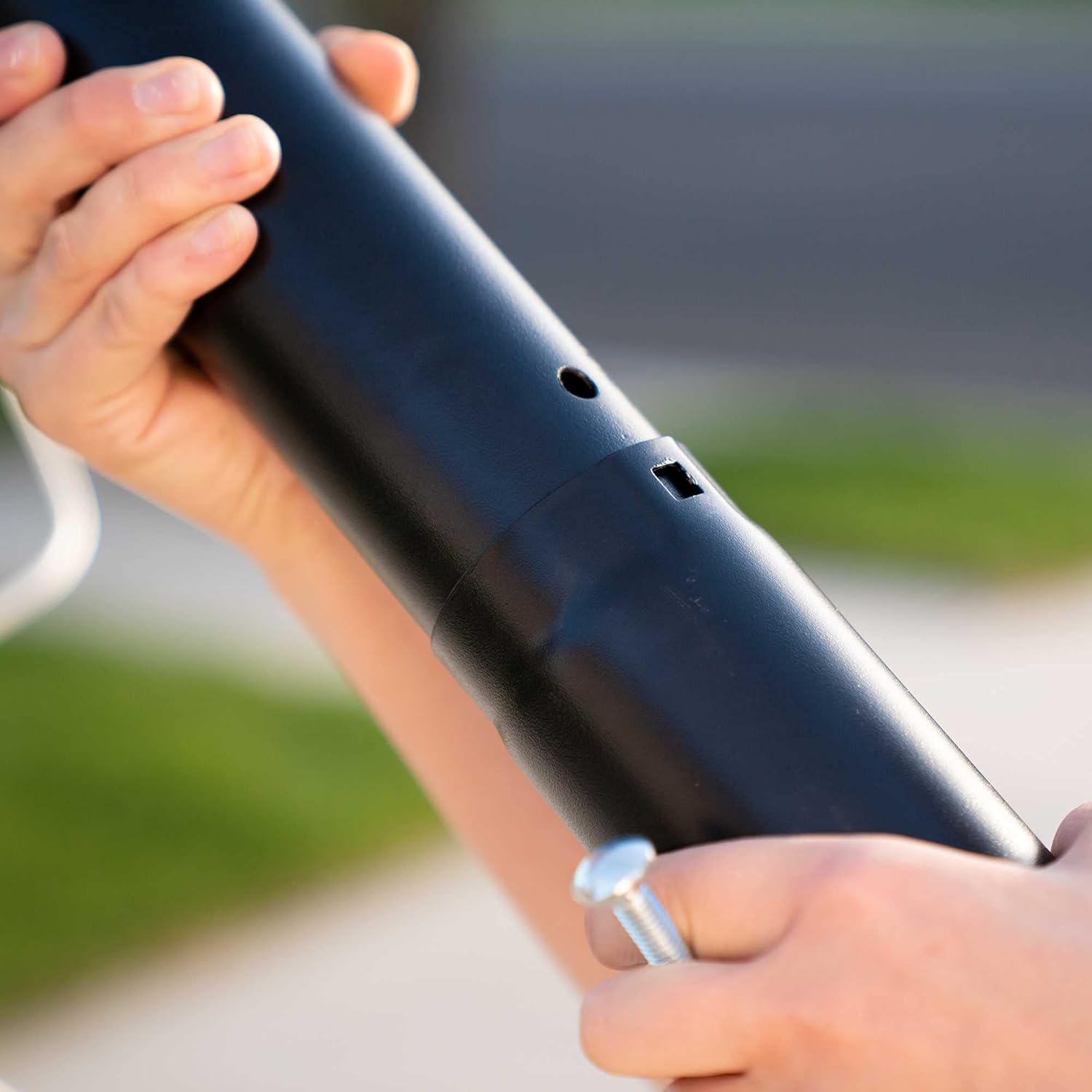 Lifetime 90992 Full-Size Height Adjustable Portable Basketball Hoop, 7.5 to 10 Foot Telescoping Adjustment, 44-Inch Impact Backboard : Sports & Outdoors