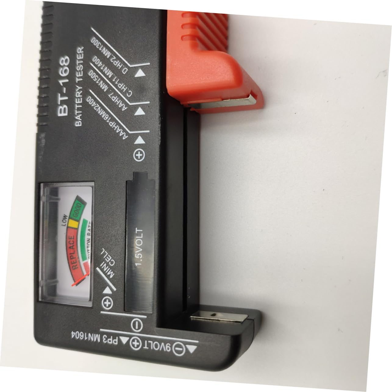 BESTonZON 1pezzi Tester Di Capacità Della Batteria Portatile Custodia Di Immagazzinaggio Per Batterie Organizzatore Di Immagazzinaggio Per Batterie Supporto Di Per Supporto Per Tester