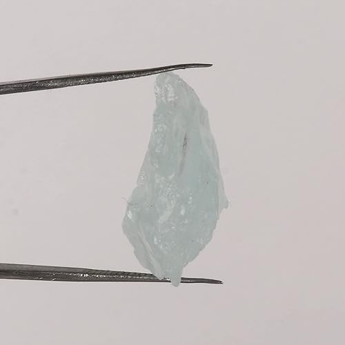 Miniatura 3 de GEMHUB 24.4 CT Natural Reiki Healing Águila Cielo Aguamarina Piedra preciosa para terapia de cristal, equilibrio de chakras, meditación, Tumbling