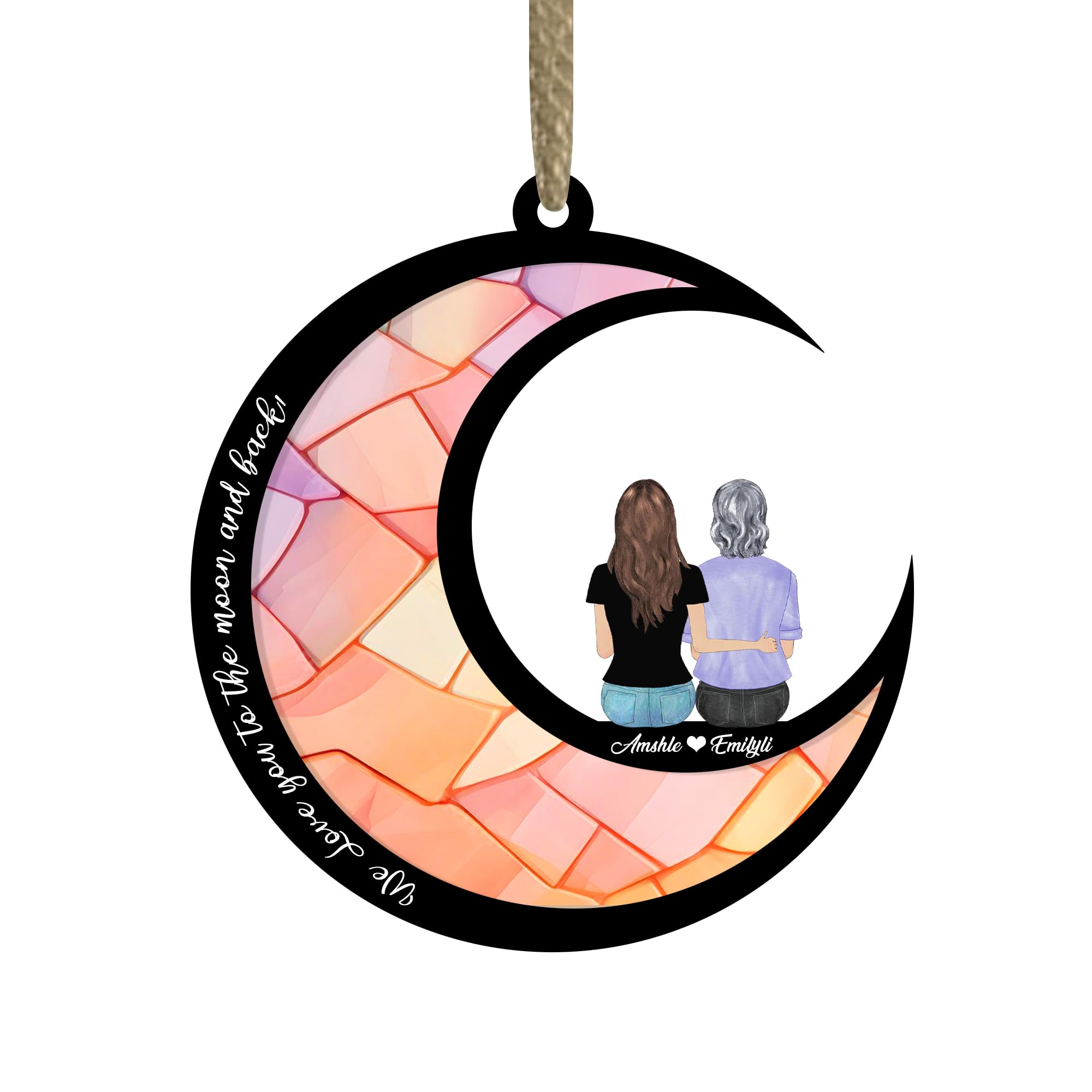 HAOSUM Attrape-soleil En Verre Teinté Pour Fenêtre De Mère