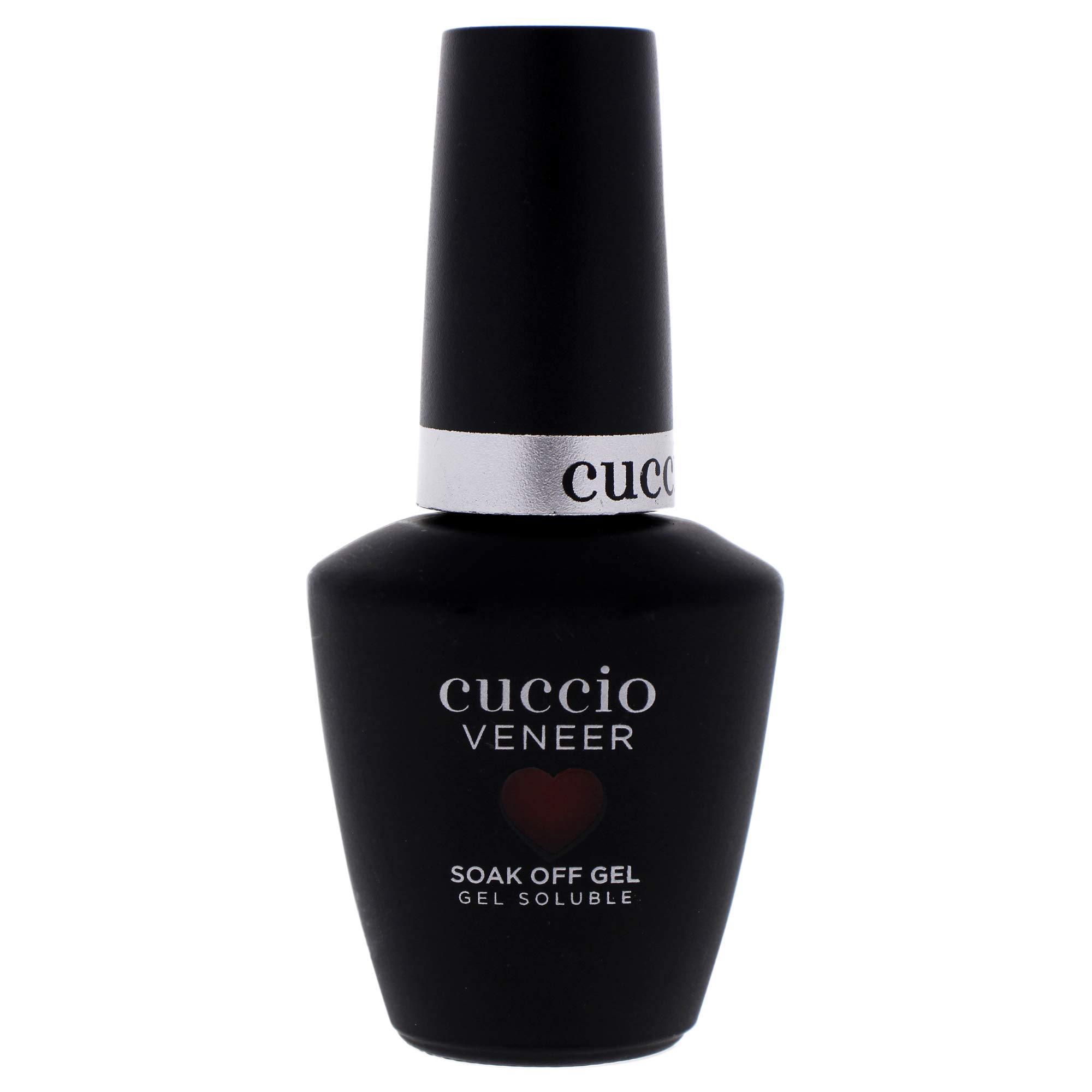 CuccioColour Veneer Nail Polish - Triple Pigmentation Technology - Polish Free Soak Off Gel - For Manicures And Pedicures - Full Coverage - Long Lasting High Shine - Rock Solid - 0.44 Oz