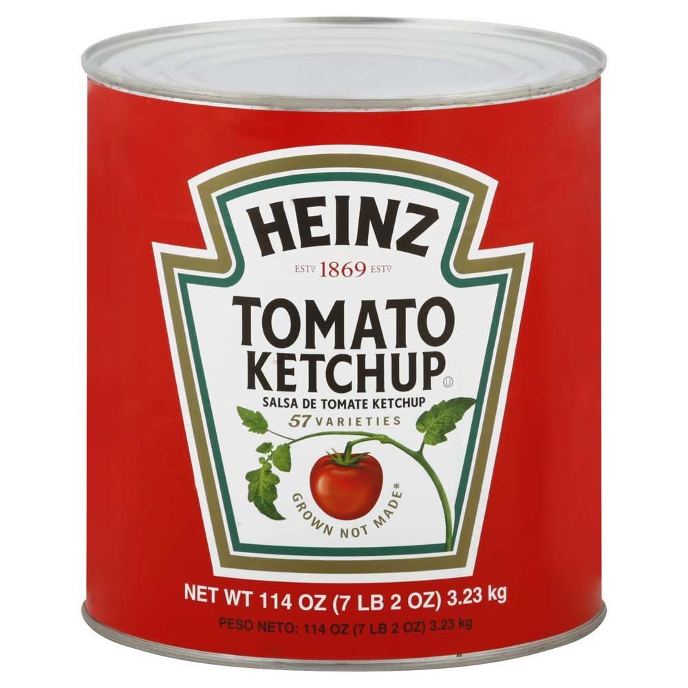 Amazon.com : Heinz Tomato Ketchup, 114 ounce (pack of 6) : Grocery