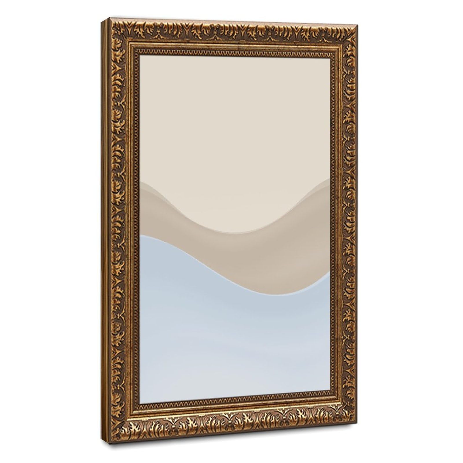 ELKPDOE Morbido Arco Neutro Astratto E Minimalista Poster 7 Tela Poster Decorazione Camera Da Letto Sport Paesaggio Ufficio Camera Decorazione Regalo Retro Cornice Oro 40,6 cm L X 61 cm W