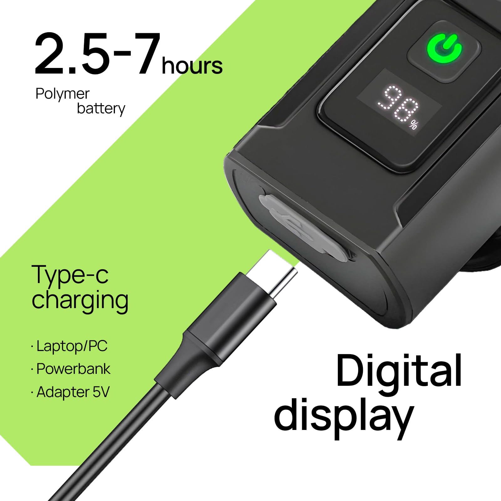 Luces inteligentes para bicicleta delanteras y traseras, kit R15, recargable por USB C con detección de freno automático, juego de faros delanteros y traseros impermeables de 500 lúmenes para