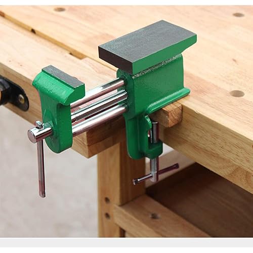 MYTEC Anvil Bench Vice,functional Woodwork Heavy Table Vise,Table Anvil Clamp,DIY Fixture Clamp,Jaw Opening 2.75"